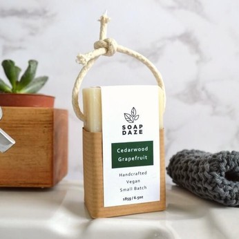 planted based Cold Process Rope Soap planted based Cold Process Rope Soap